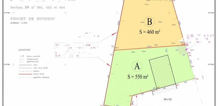 Terrain • Cournon-d'Auvergne • 460m2