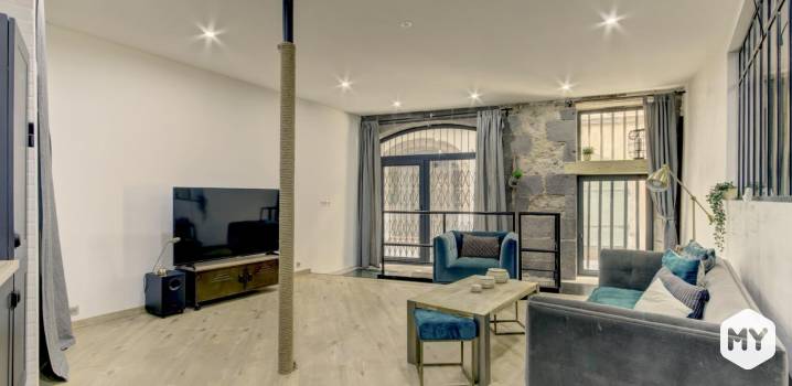 Loft, atelier • Quartier Jaude • Clermont-Ferrand • 90m2