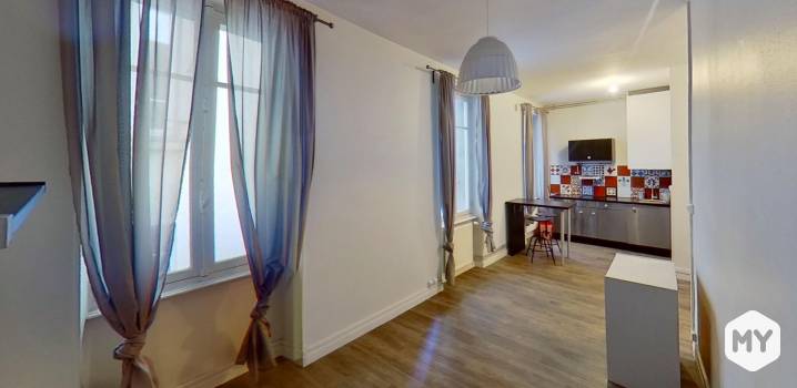 Appartement • Quartier Saint-Pierre • Clermont-Ferrand • 40m2