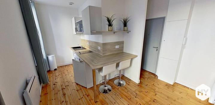Appartement • Quartier Cathédrale • Clermont-Ferrand • 21m2