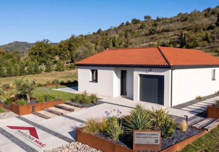 Terrain • Vente • 1232m2 • Saint-Amant-Tallende