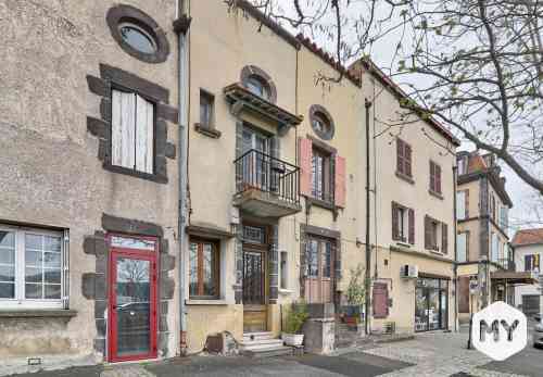 Maison 5 pièces 63 m2 à vendre Clermont-Ferrand 63000 Montferrand, 105 600 €