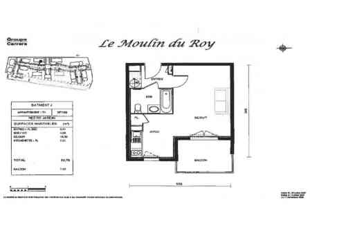 Appartement 1 pièce 30 m2 à louer Gerzat 63360, 445 €/mois