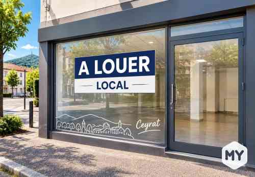 Commercial 2 pièces 55 m2 à louer Ceyrat 63122, 700 €/mois